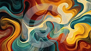 swirling abstract textured artwork