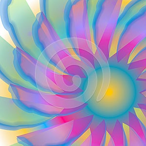 Swirling Blue Swirly Texture