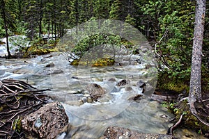 Swirling Mountain Water