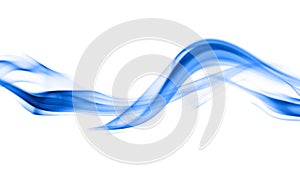 Swirling movement of the blue smoke group