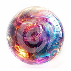 Swirling Nebula Sphere