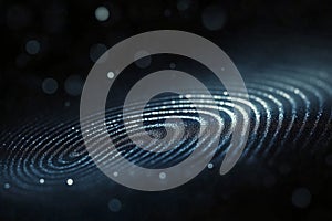 Swirling patterns of light and texture in a darkened space create a mesmerizing effect