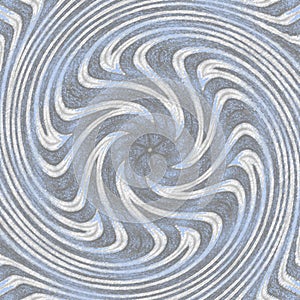 Swirling radial pattern background in pastel blue and grey for swirl design. Helix rotation rays. Converging psychadelic scalable photo
