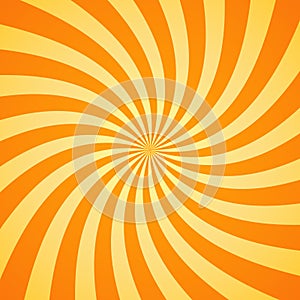 Swirling radial pattern background. Vector illustration