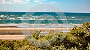 Swirling Surf Off A Beach In Puerto Penasco 2 photo