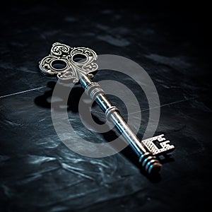 Swirling Vortexes Key - Cryptidcore Architectural Element photo