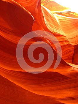 Swirls of Orange