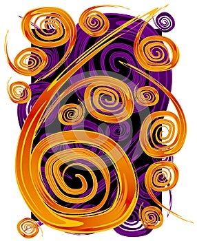 Swirls Spirals Pattern Texture