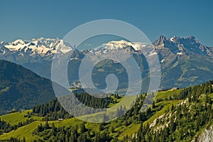 Swiss Alpine Landscape