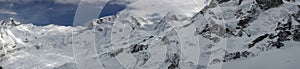 Swiss alpine panorama