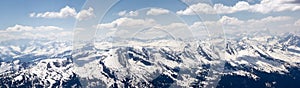 Swiss Alps: Churfirsten mountain range with its famous seven peaks