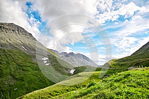 Swiss Alps landscape