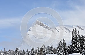 Swiss alps landscape