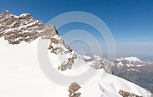 Swiss Alps mountain landscape, Jungfrau, Switzerland