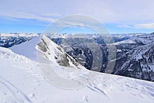 Swiss Alps Panoramic View from Pizol