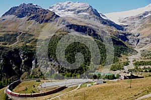 Swiss alps: The train trip from Posciavo in Italy to Bernina