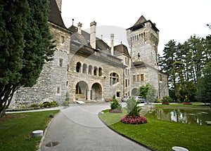 Swiss chateau photo