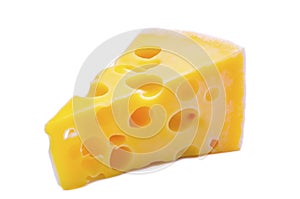 swiss cheese with holes photo