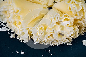 Swiss cheese Tete de Moine photo