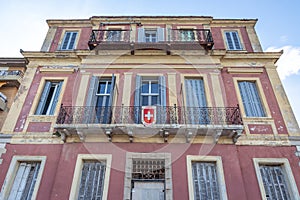 Swiss consulate in Corfu, Corfu Island, Greece