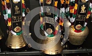 Swiss Cowbells sold as souvenirs