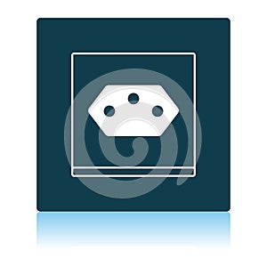 Swiss Electrical Socket Icon