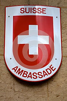 Swiss embassy in Paris
