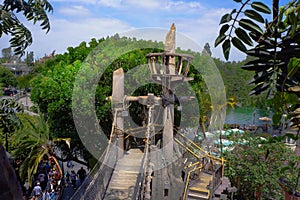 Swiss Family Robinson Tarzan Treehouse Disneyland