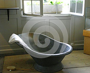 Swiss farmhouse antique bath