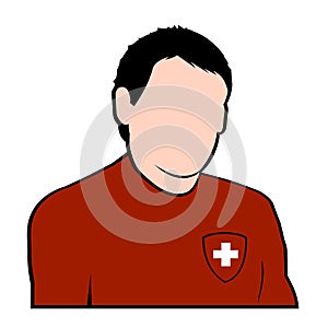 Swiss football player photo