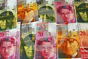 Swiss francs