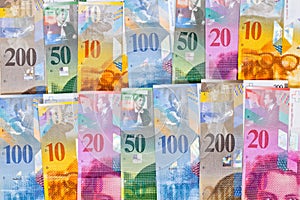 Swiss francs