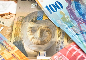 Swiss francs