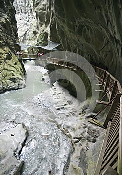 Swiss gorges photo