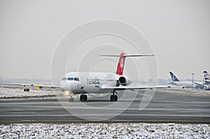 Swiss helvetic aircraft