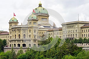 Swiss Parliament. Bern, Switzerland photo