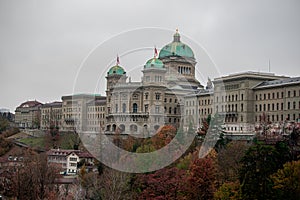 Federal Palace of Bern, Switzerland photo