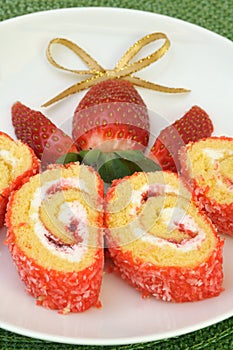 Swiss roll slices