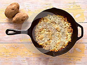 Swiss rosti potatoes