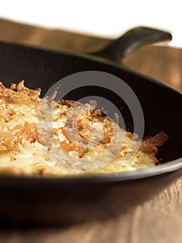 Swiss rosti potatoes