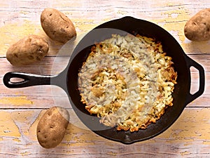 Swiss rosti potatoes