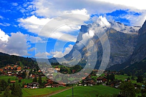 Swiss scenery photo