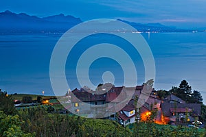 Swiss Village at Lavaux Vineyard Terrace