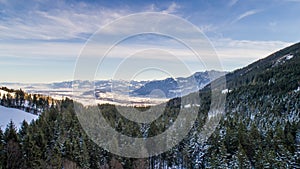 Swiss Winter - Snowy mountains