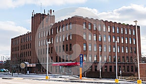 Swissvale, Pennsylvania, USA January 21, 2024 The Towne Centre Office Building on Braddock Avenue