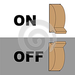 Switch vector design on and off