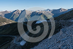 Switchbacks on Mount Antero