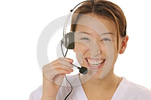 Switchboard operator photo