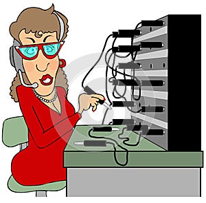 Switchboard operator