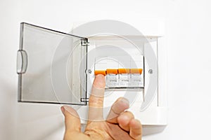 switching the panels in the network voltage